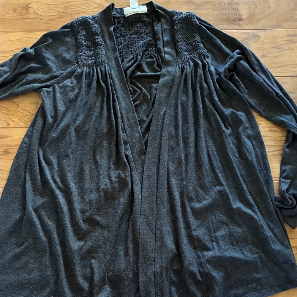 Motherhood maternity gray cardigan size medium